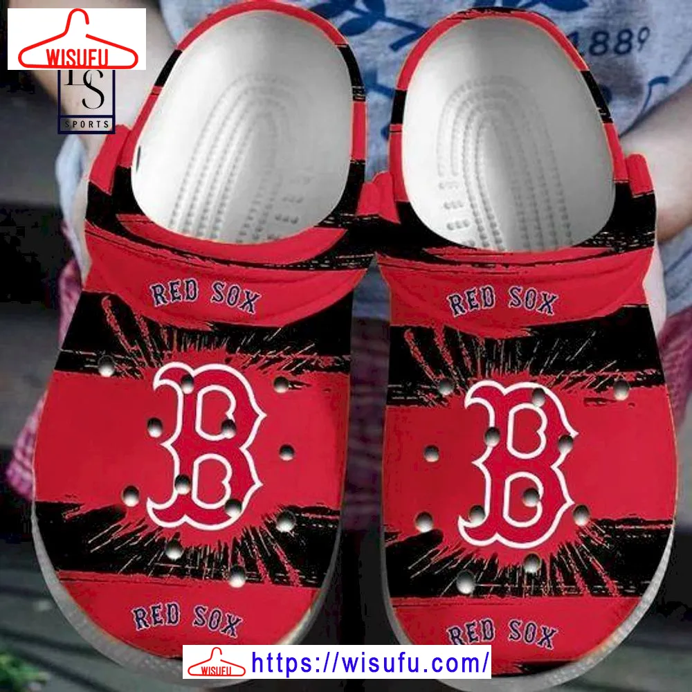 Boston Red Sox Personalized Clogs Clog Shoes