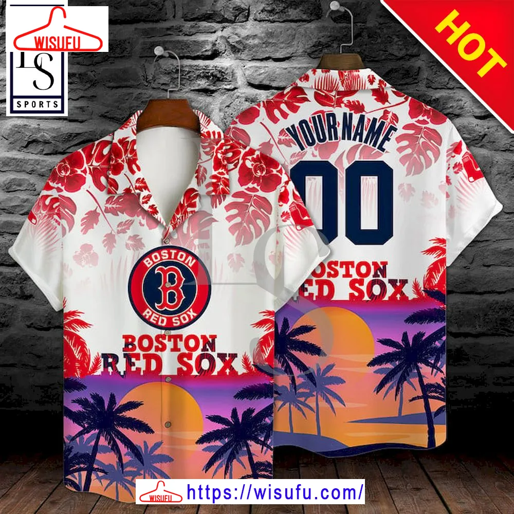 Boston Red Sox Summer Major League Baseball Personalized Hawaiian Shirt, New Fashion Gifts