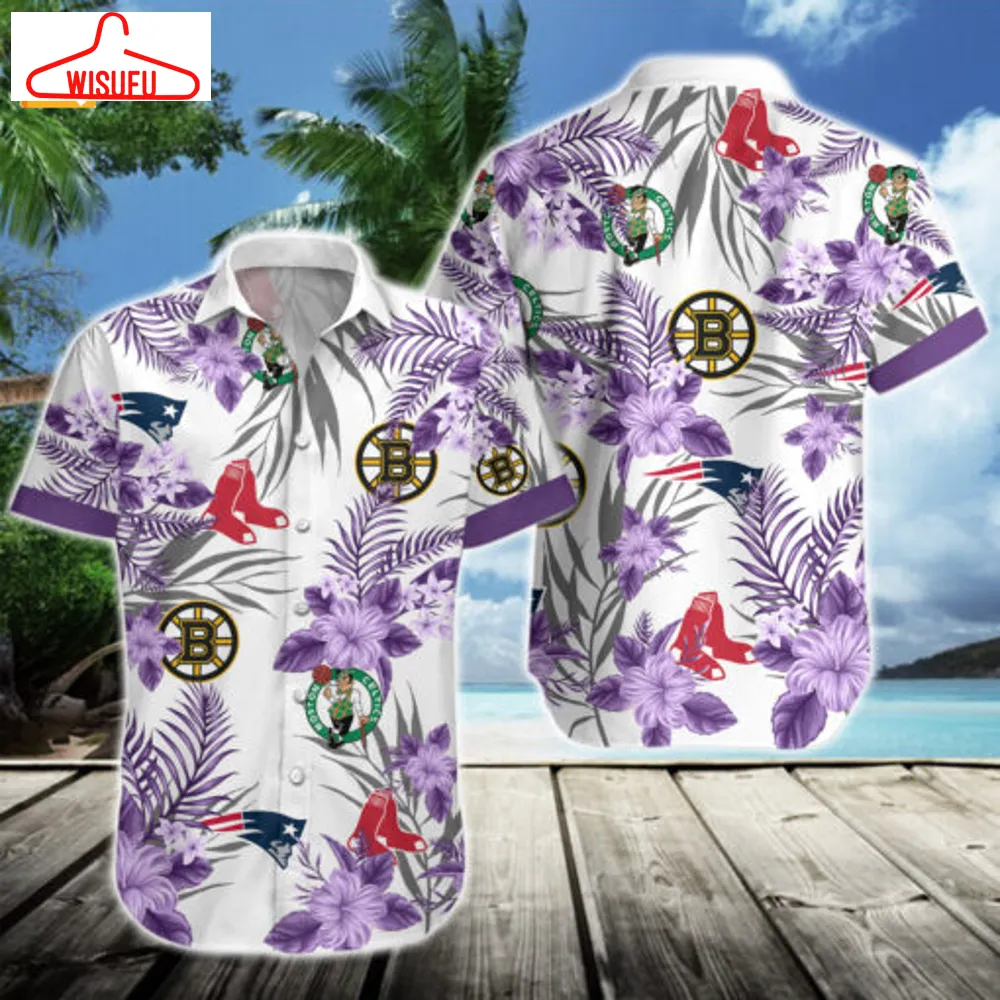 Boston Sports Team Hawaiian Shirt, New Fashion Gifts