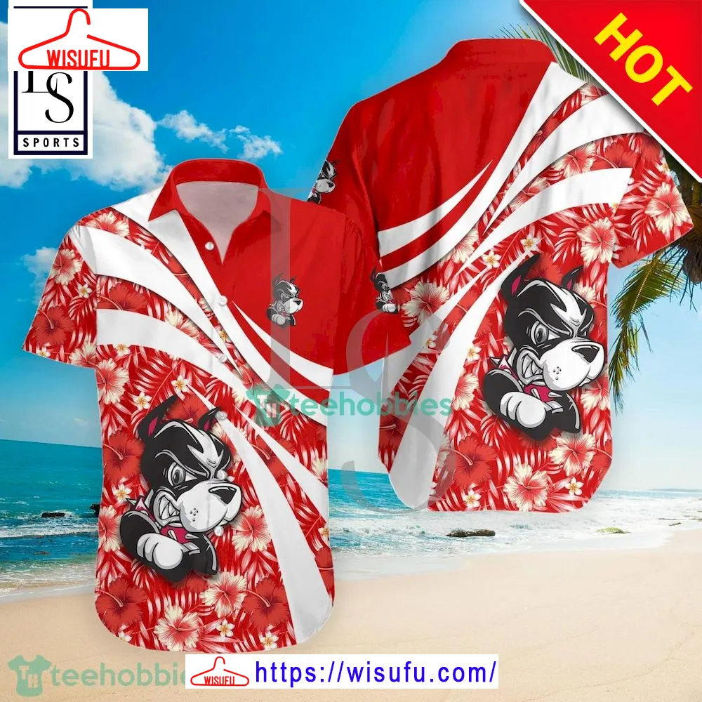 Boston University Terriers N-caa Hibiscus Tropical Flower Hawaiian Shirt, New Fashion Gifts