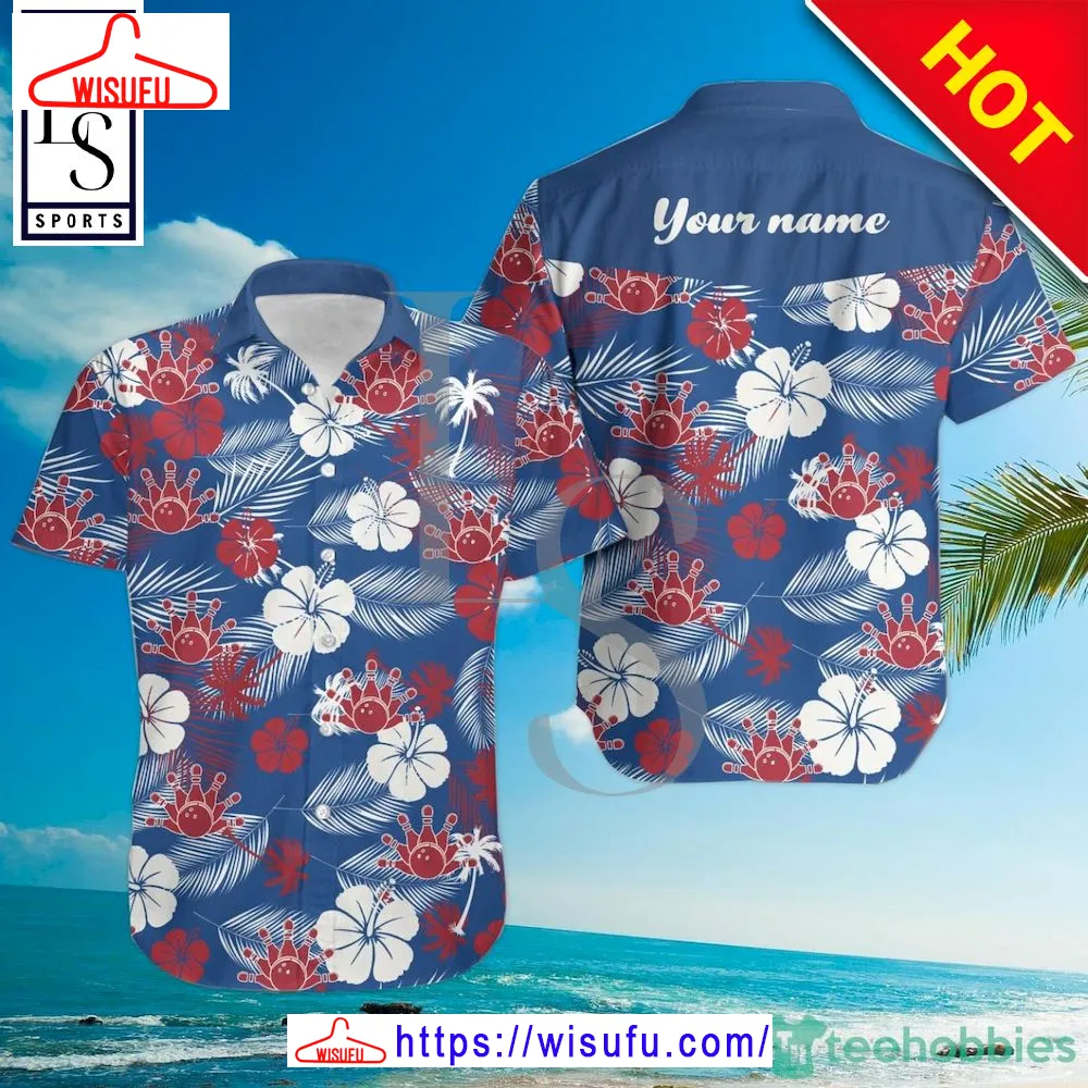 Bowling Aloha Floral Tropical Hawaiian Shirt, New Fashion Gifts