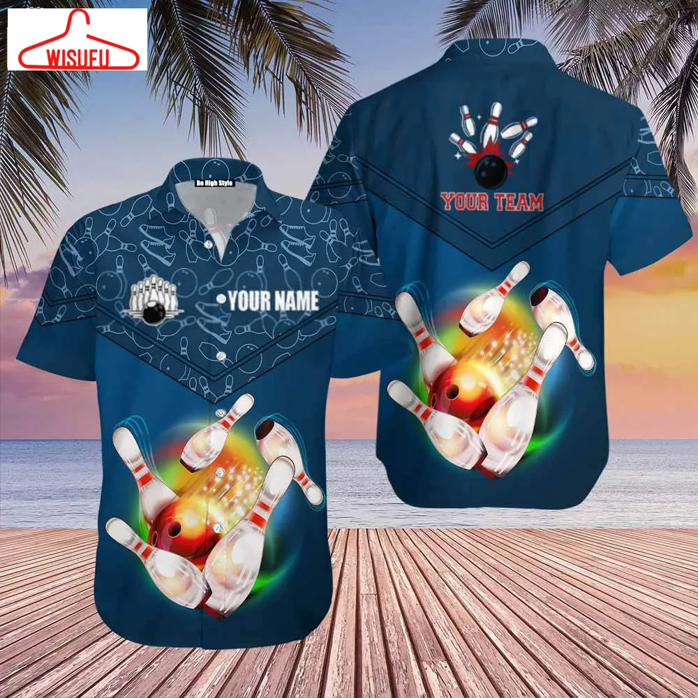 Bowling Personalized Hawaiian Shirt, New Fashion Gifts