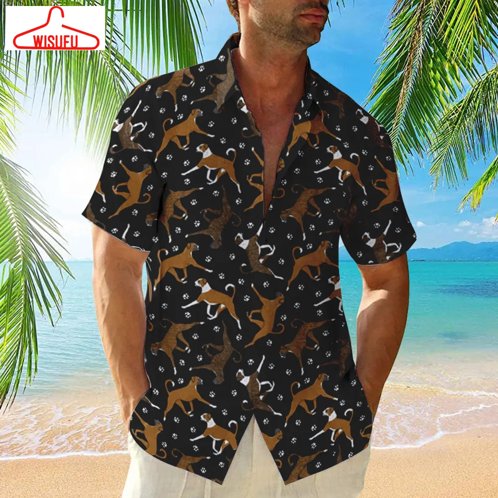 Boxer Dog Hawaiian Shirt 14, New Hawaiian Holiday Outfits, New Fashion Gifts