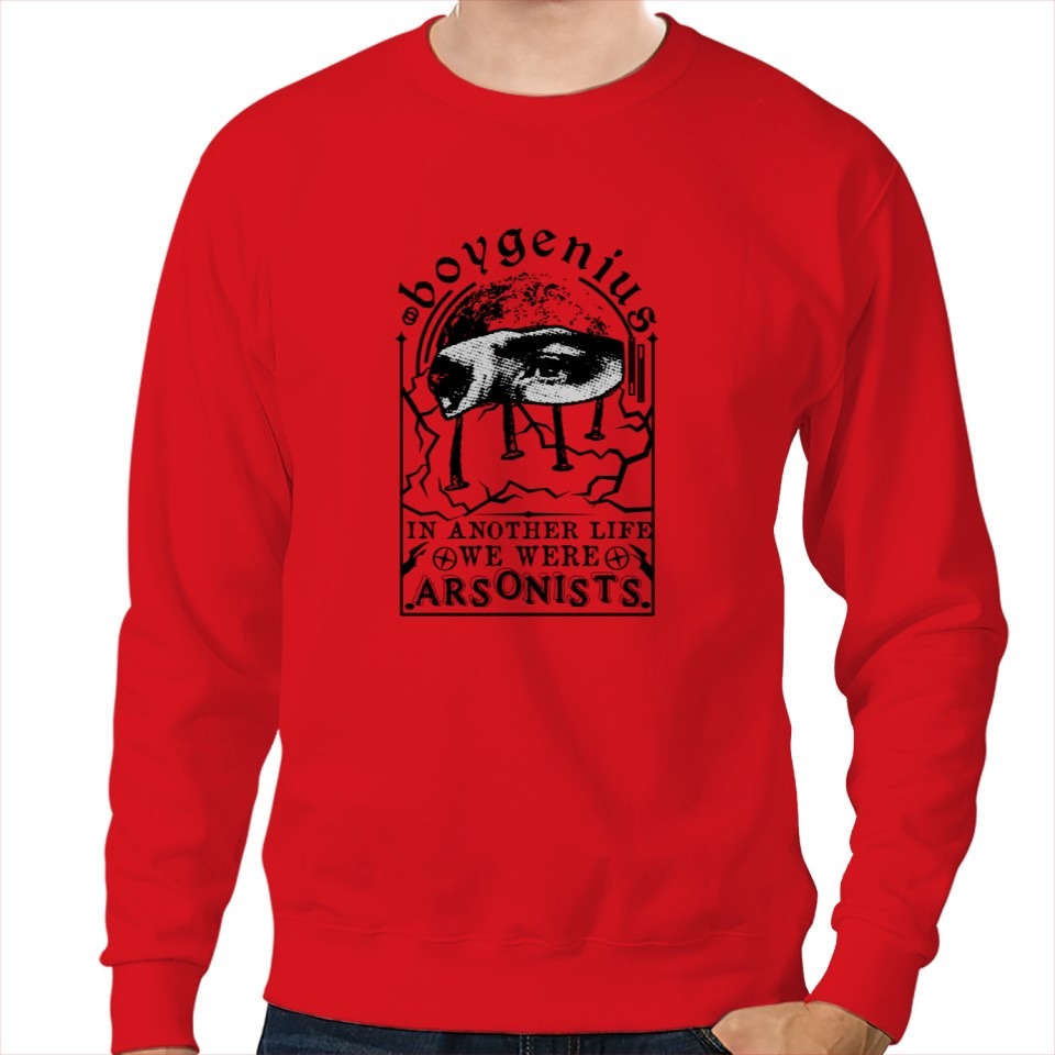 Boygenius Sweatshirts, In Another Life We Were Arsonists, Boygenius ReSET Tour 2024 Sweatshirts