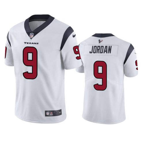 Brevin Jordan Houston Texans 9 White Vapor Jersey