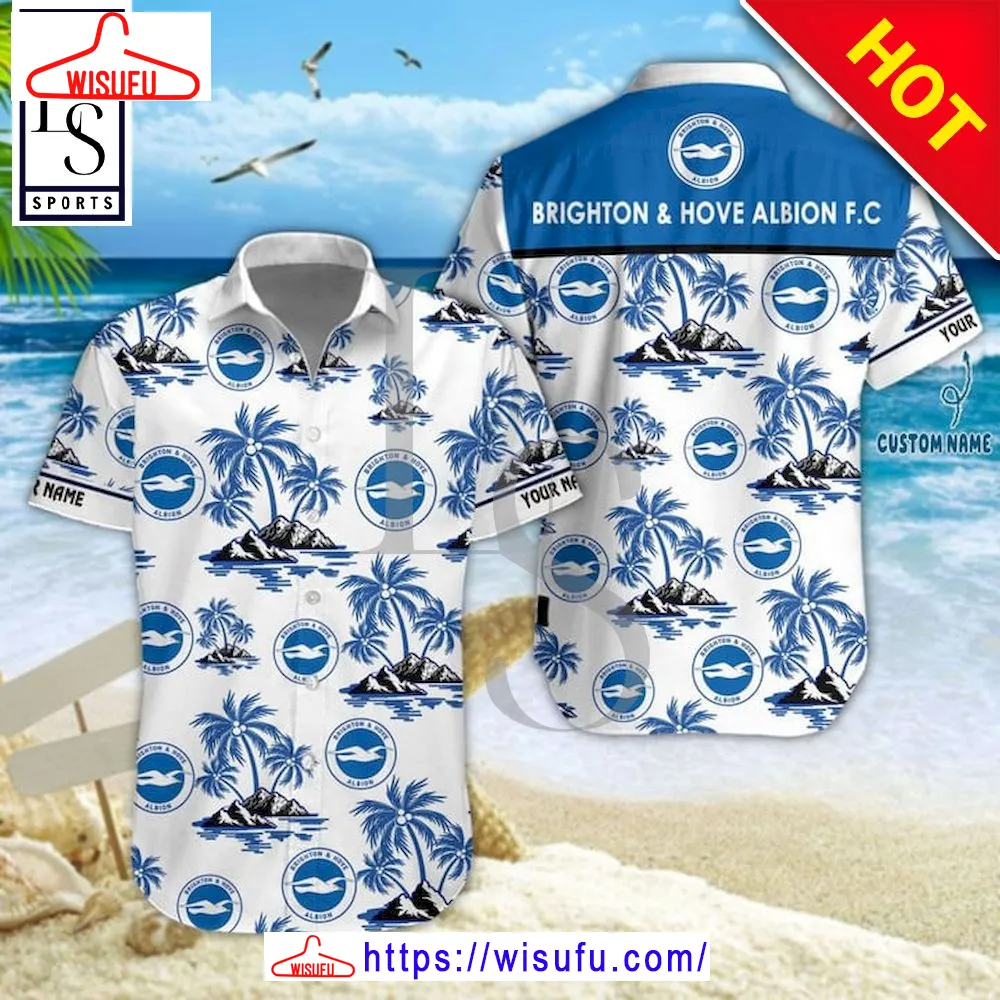 Brighton & Hove Albion Fc Island Hawaiian Shirt, New Fashion Gifts