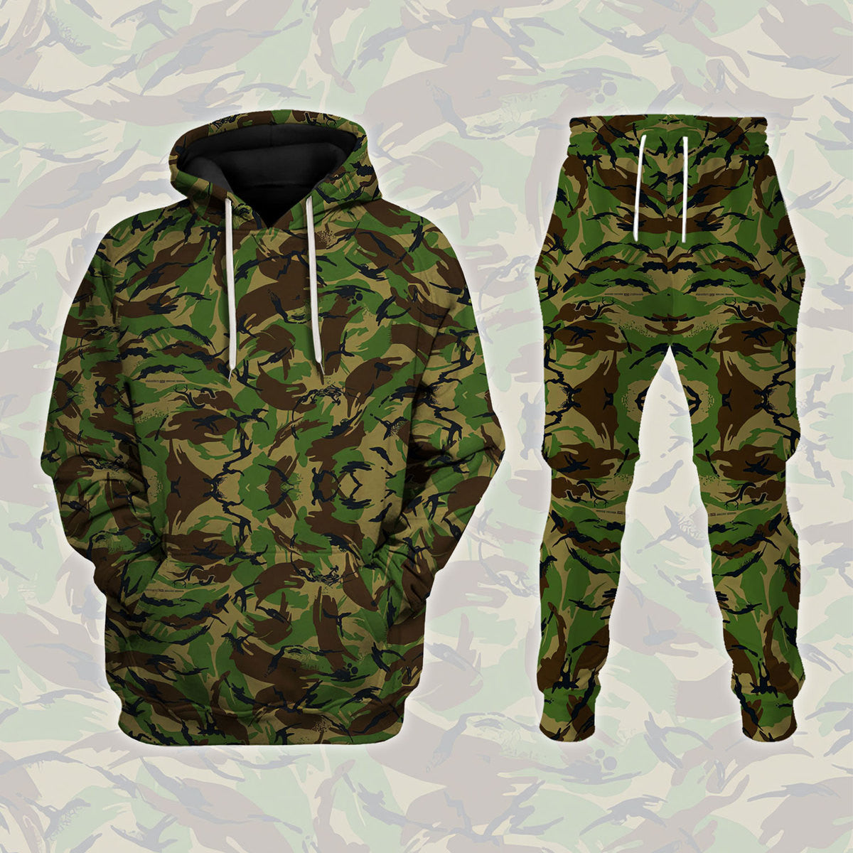 Bristish Disruptive Pattern (DPM) Material British Armed Forces Track suit 