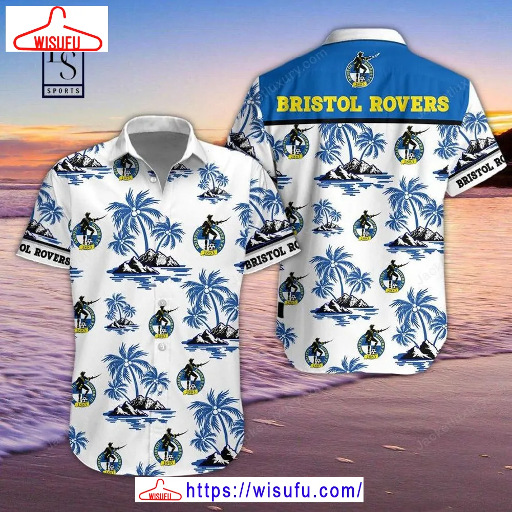 Bristol Rovers Hawaiian Shirt, New Fashion Gifts