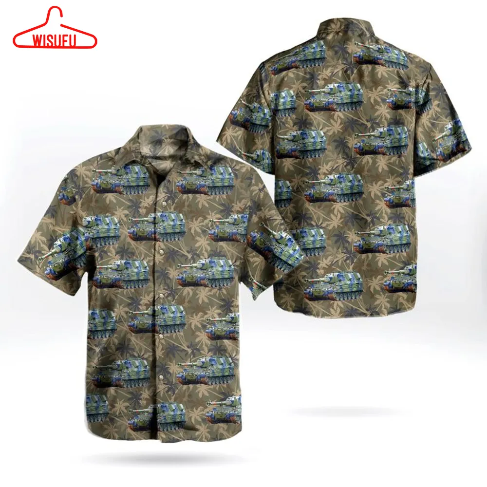 British Army As90 155mm Self-propelled Gun Hawaiian Shirt, New Fashion Gifts