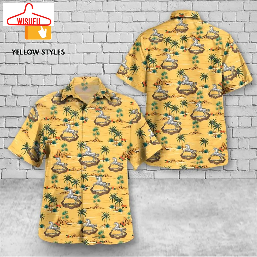 British Army King's Regiment Hawaiian Shirt, New Fashion Gifts Vtbl76964