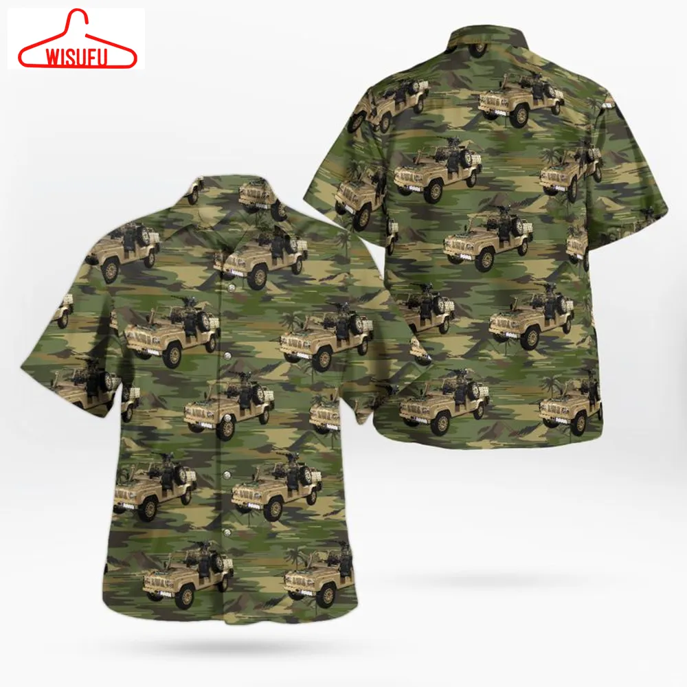 British Army Rwmik Land Rover Hawaiian Shirt, New Fashion Gifts