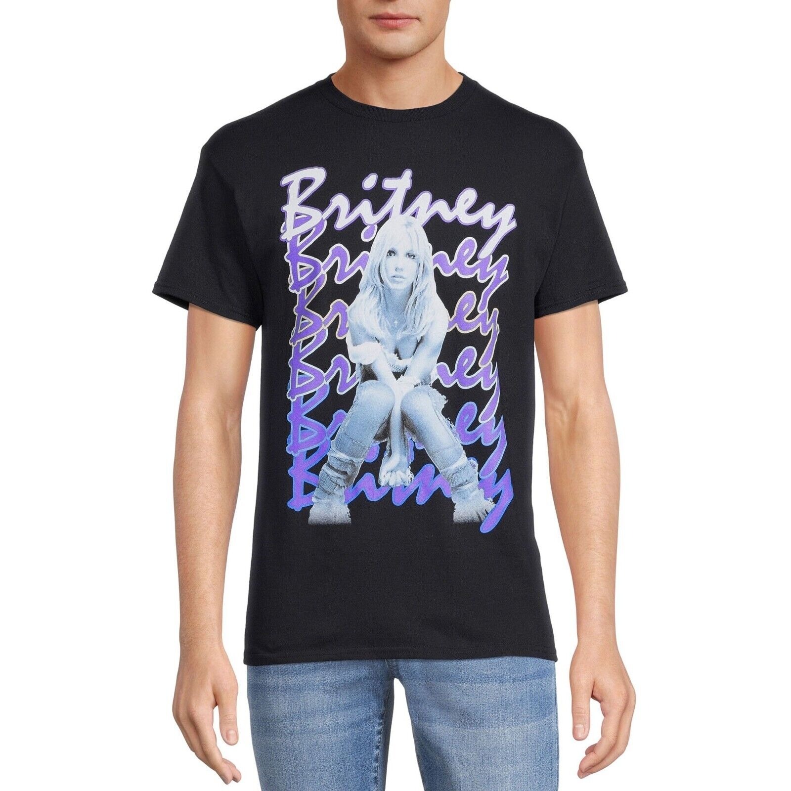 Britney Spears Men's Graphic T-Shirt Full Size