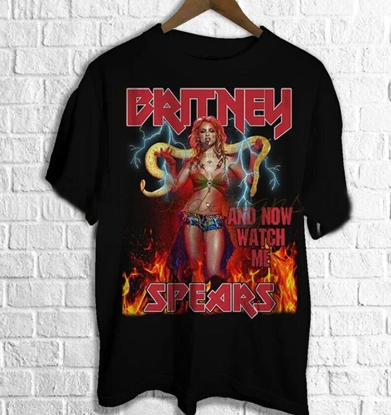 Britney Spears Tshirt, Britney Pop Culture Tshirt, Now Watch Me TShirt