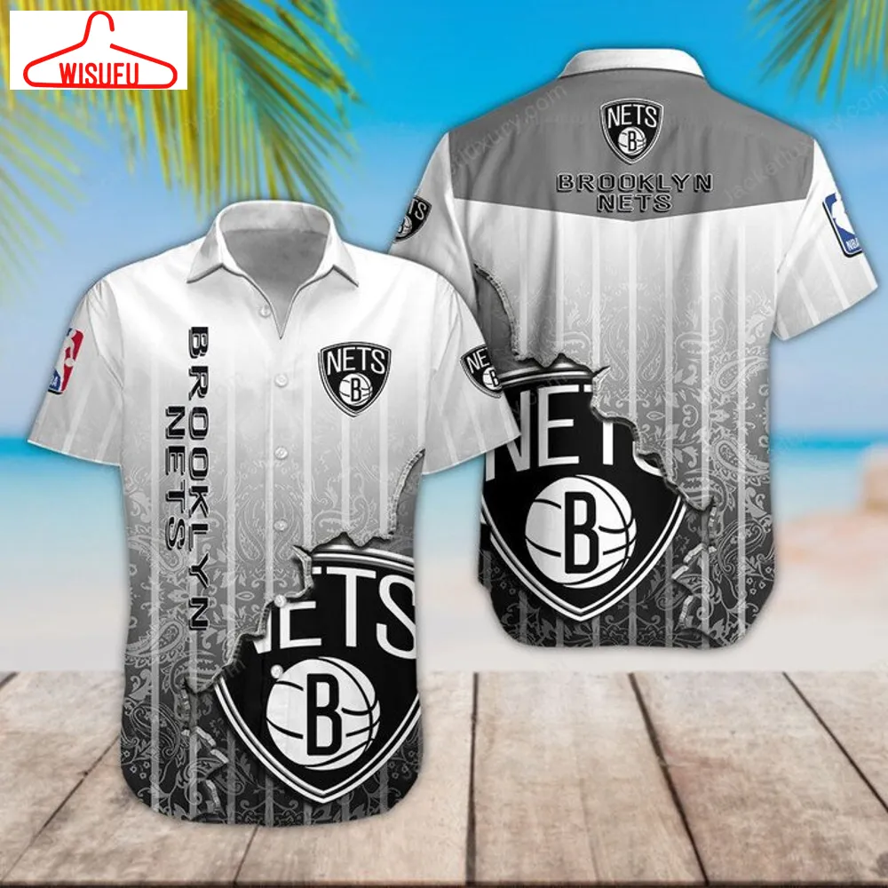 Brooklyn Nets N-ba New Hawaiian Shirt, New Fashion Gifts