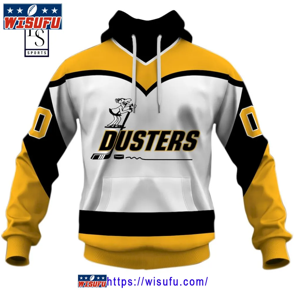 Broome Dusters Hockey Retro Personalized Hoodie 3d