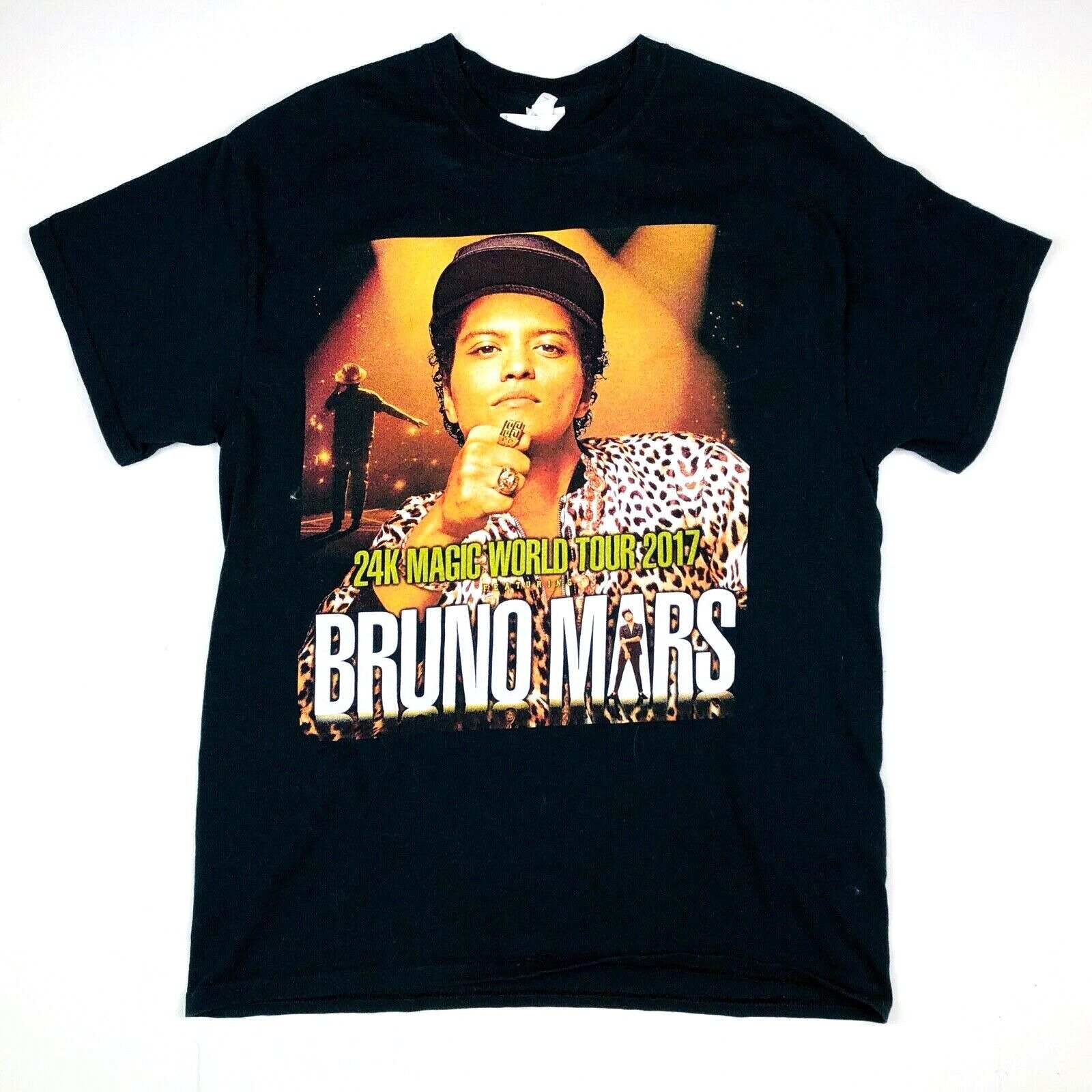 Bruno Mars 24K Magic 2017 World Tour Concert T Shirt