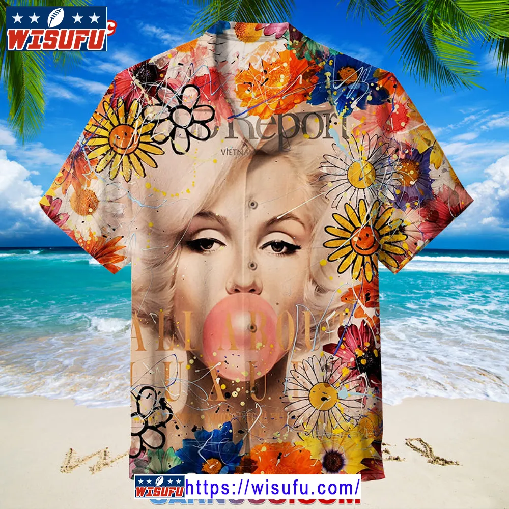 Bubble (marilyn Monroe) - Hawaiian Shirt