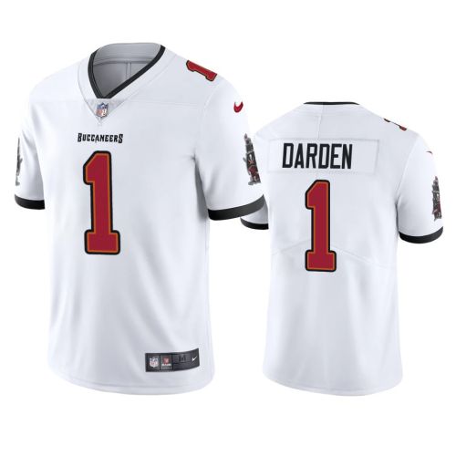 Buccaneers Jaelon Darden 1 Vapor White Jersey