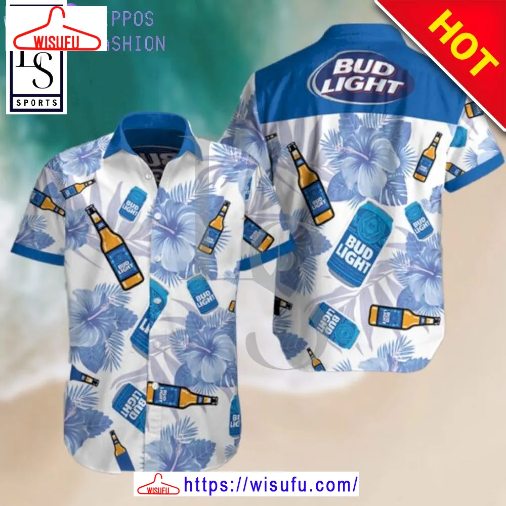 Bud Light Beer Hawaiian Shirt 3d, New Fashion Gifts