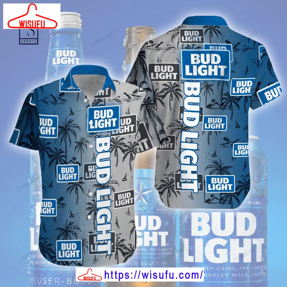 Bud Light Beer Hawaiian Shirt, New Fashion Gifts