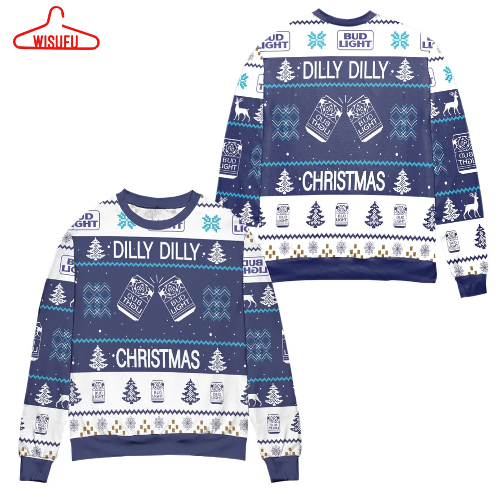 Bud Light Dilly Dilly Christmas Ugly Christmas Sweater