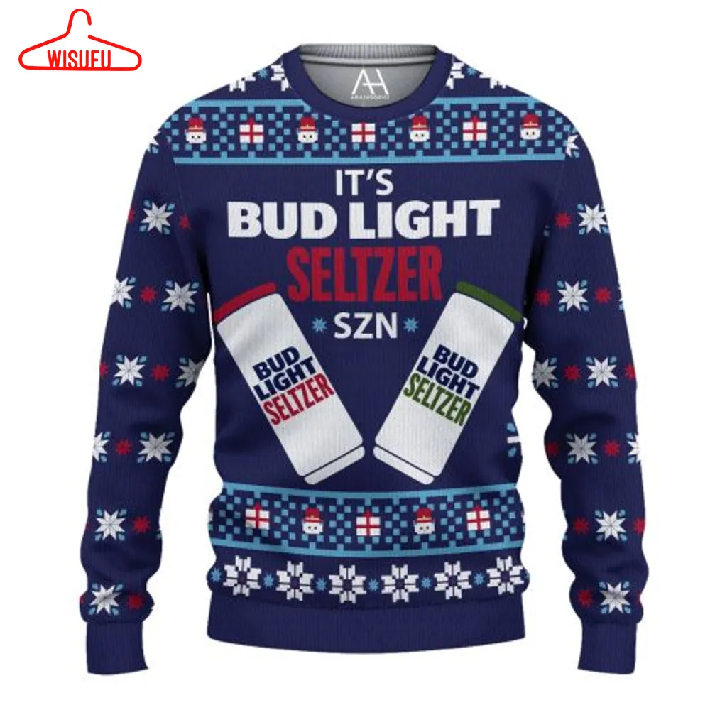 Bud Light It's Bud Light Seltzer Szn Ugly Christmas Sweater