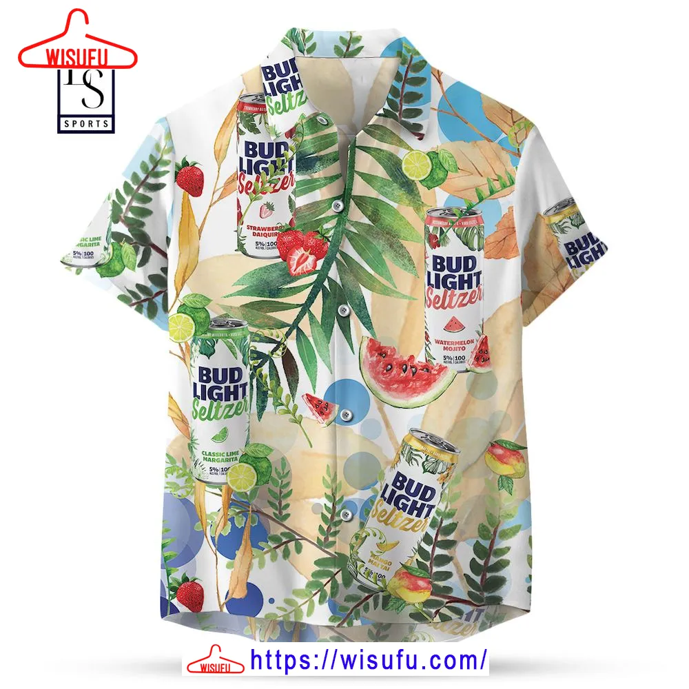 Bud Light Seltzer Hawaiian Shirt, New Fashion Gifts