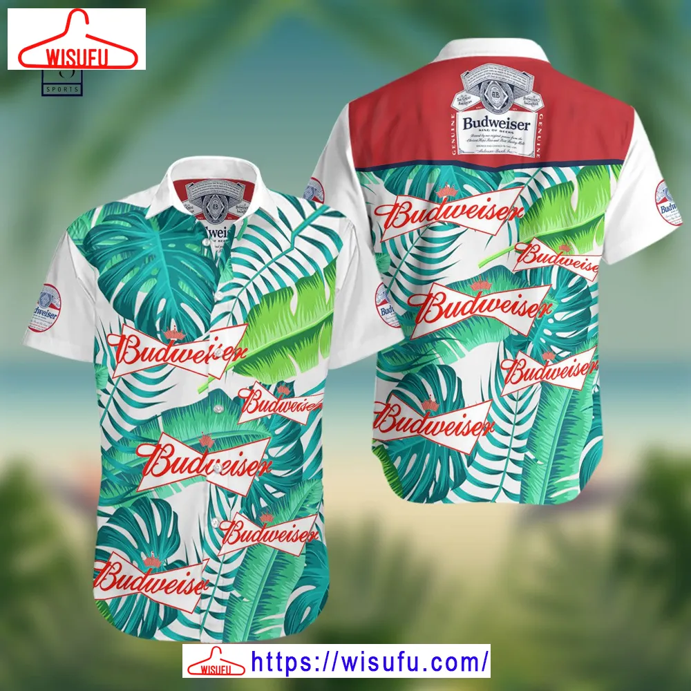 Budweiser Beer Summer Hawaiian Shirt, New Fashion Gifts