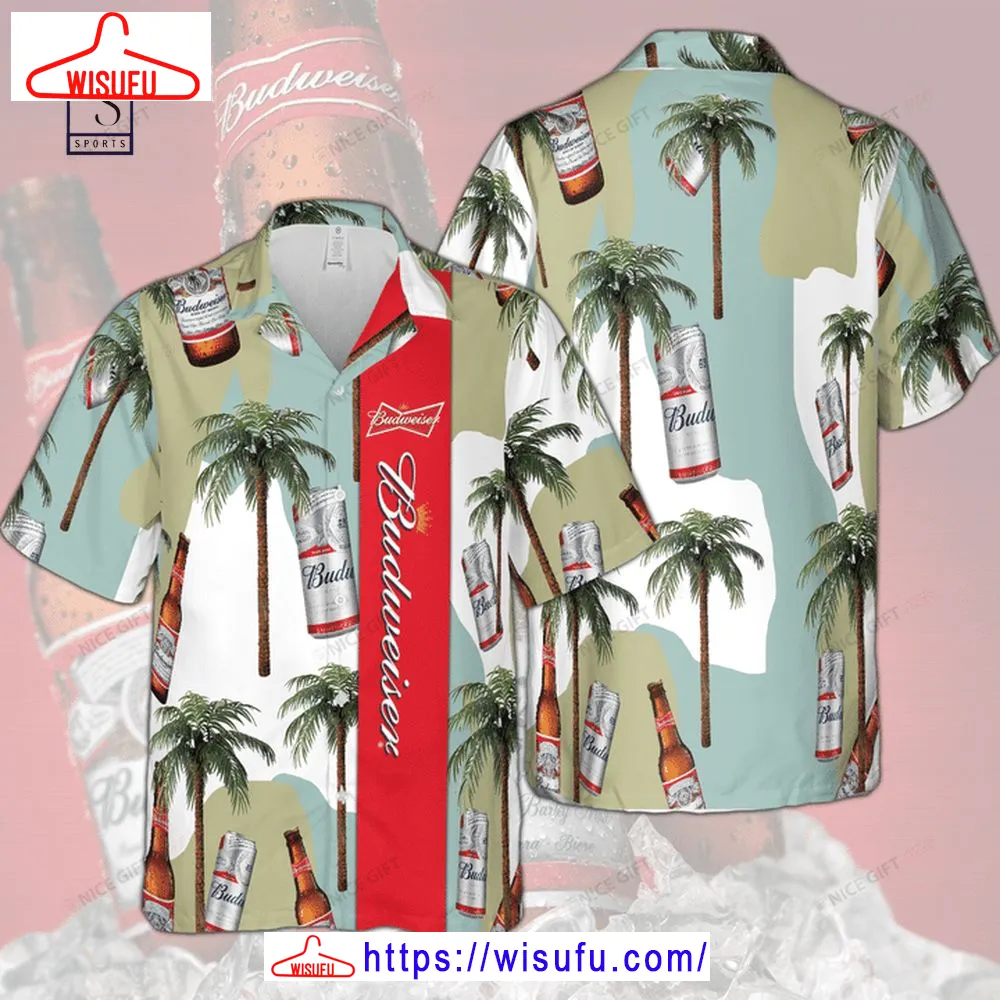 Budweiser Hawaii 3d Hawaiian Shirt, New Fashion Gifts