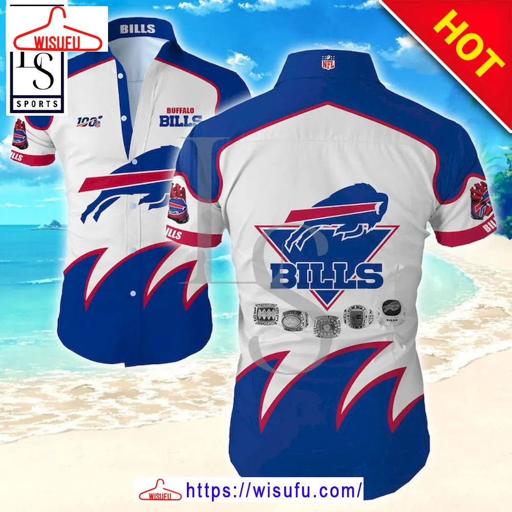 Buffalo Bills 100th Anniversary Hawaiian Shirt, New Fashion Gifts