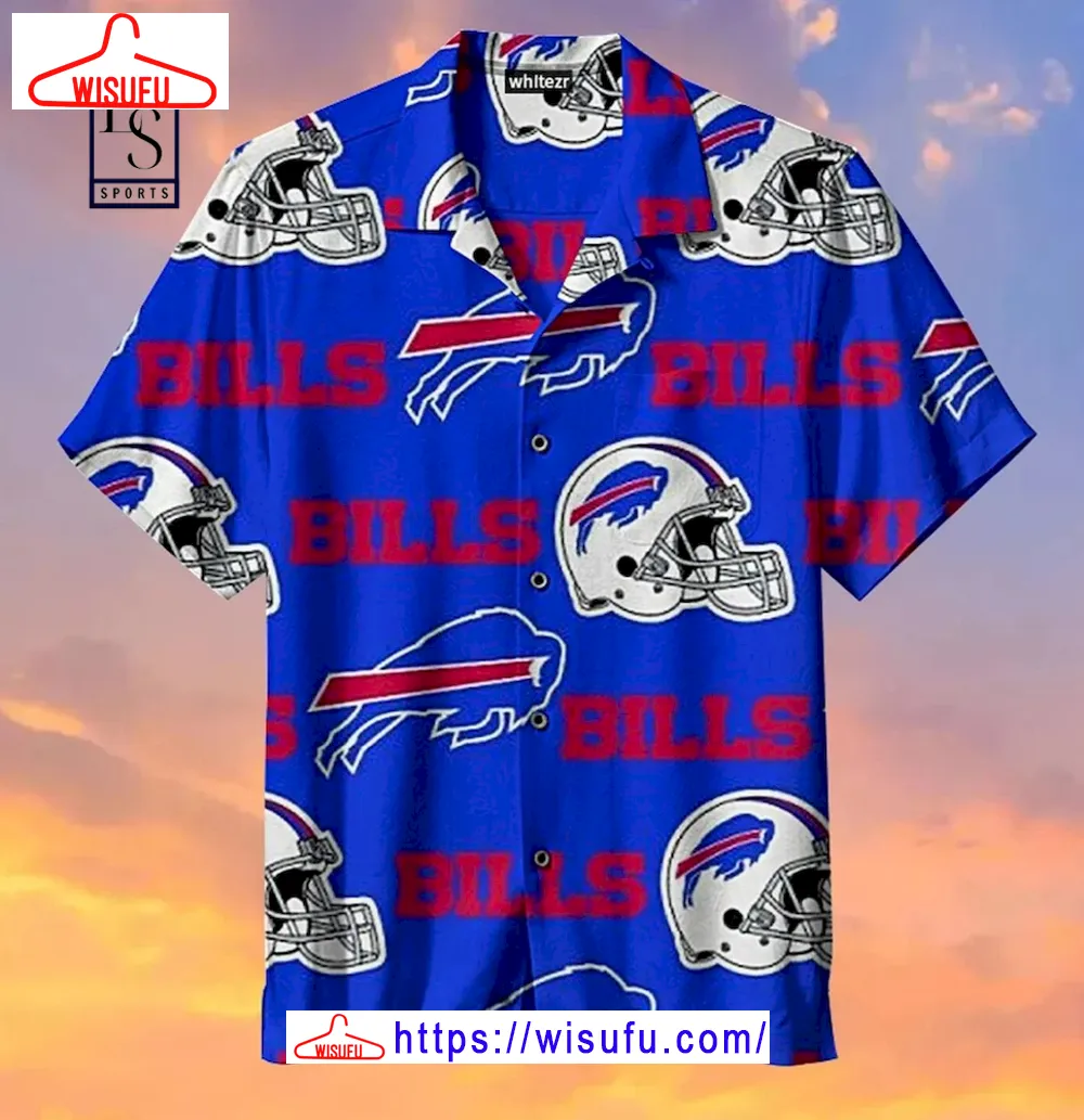 Buffalo Bills American Football Helmet Hawaiian Shirt, New Fashion Gifts