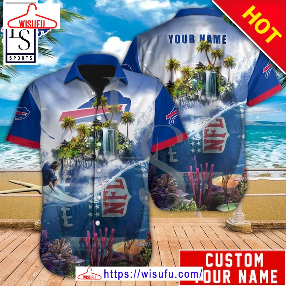 Buffalo Bills Island Personalized Hawaiian Shirt, New Fashion Gifts