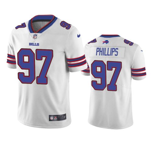 Buffalo Bills Jordan Phillips 97 White Vapor Jersey