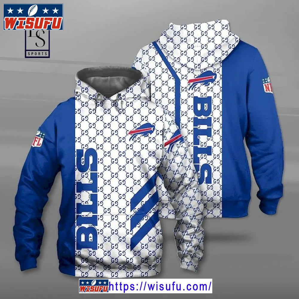 Buffalo Bills Luxur.y Design NF.L Hoodie 3d