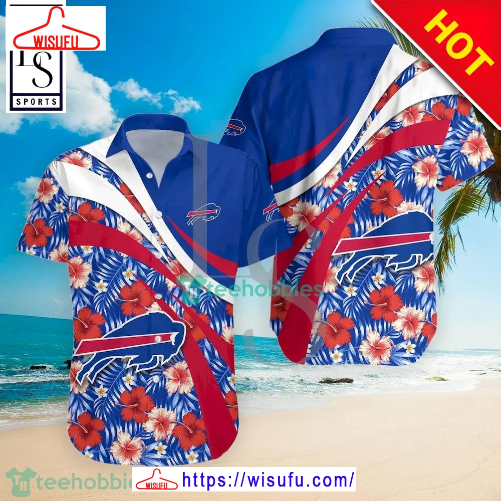 Buffalo Bills Nfl Hibiscus Tropical Flower Hawaiian Shirt, New Fashion Gifts