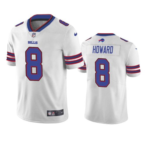 Buffalo Bills O--J-- Howard 8 White Vapor Jersey