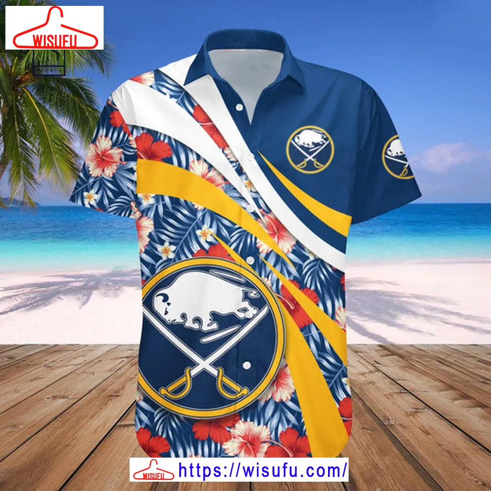 Buffalo Sabres Nh-l Hawaii Shirt Hibiscus Sport Style, New Fashion Gifts