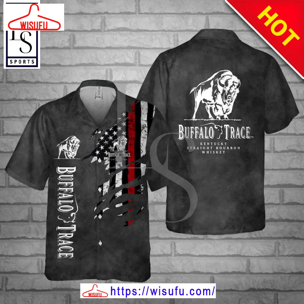 Buffalo Trace Smoke Hawaiian Shirt, New Fashion Gifts