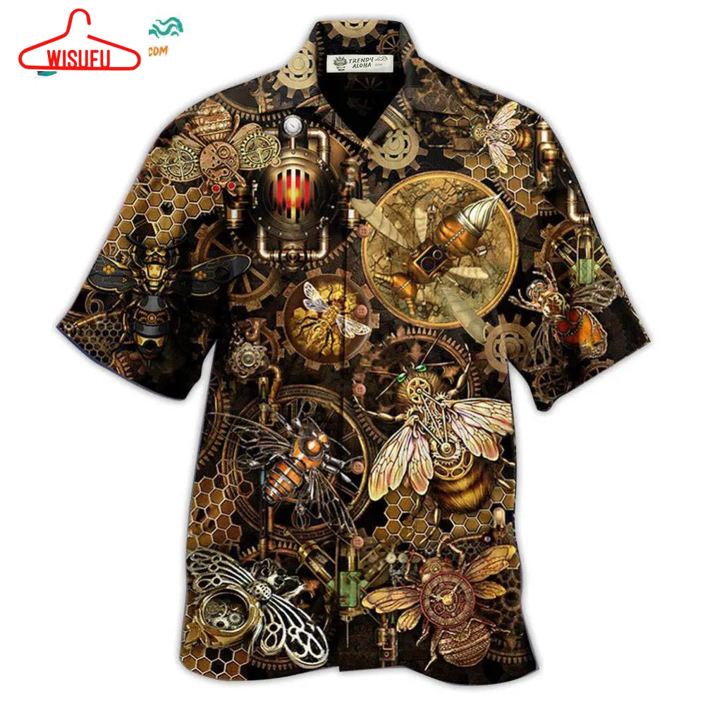 Bug Machine Classic Style Hawaiian Shirt- Wisufu Aloha