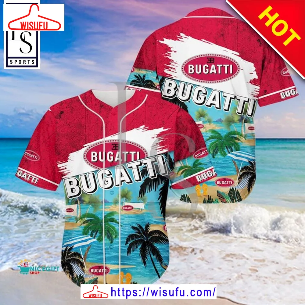 Bugati Aloha Island Baseball Jersey, New Fashion Gifts