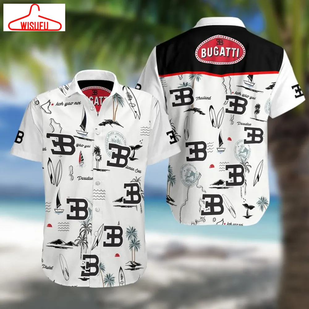 Bugatti F1 Racing Hawaiian Shirt, New Fashion Gifts