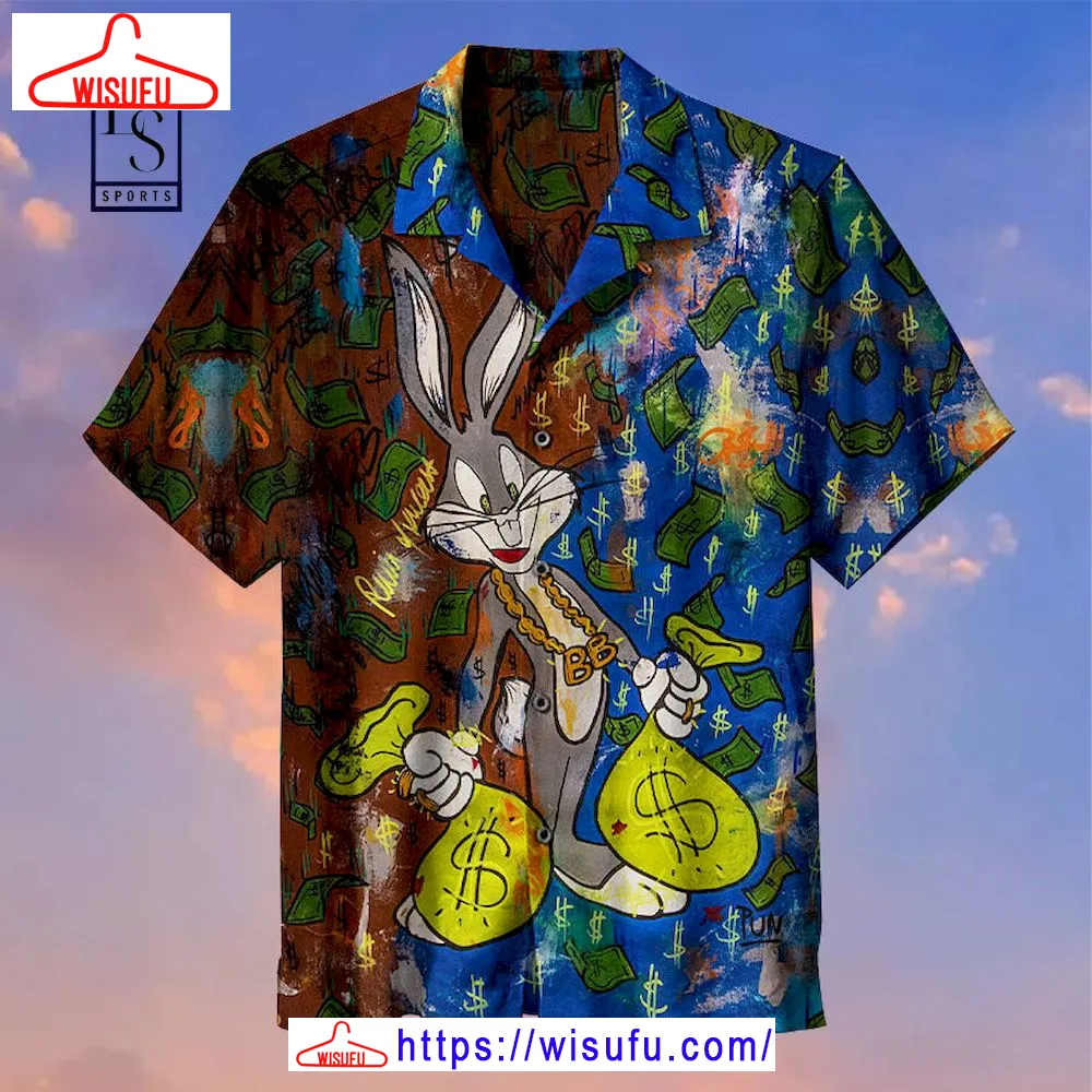 Bugs Bunny Flex Hawaiian Shirt, New Fashion Gifts