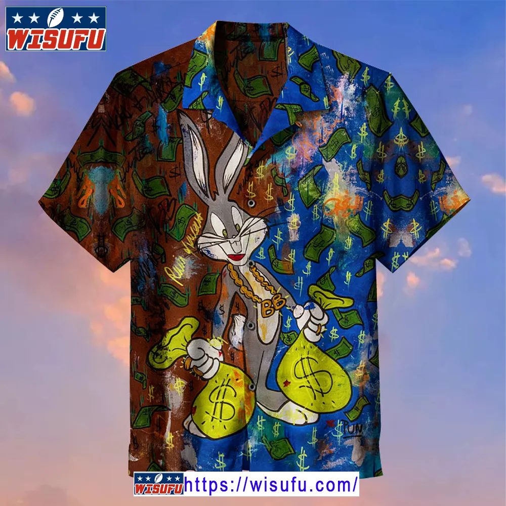 Bugs Bunny Rainy Days -universal Hawaiian Shirt