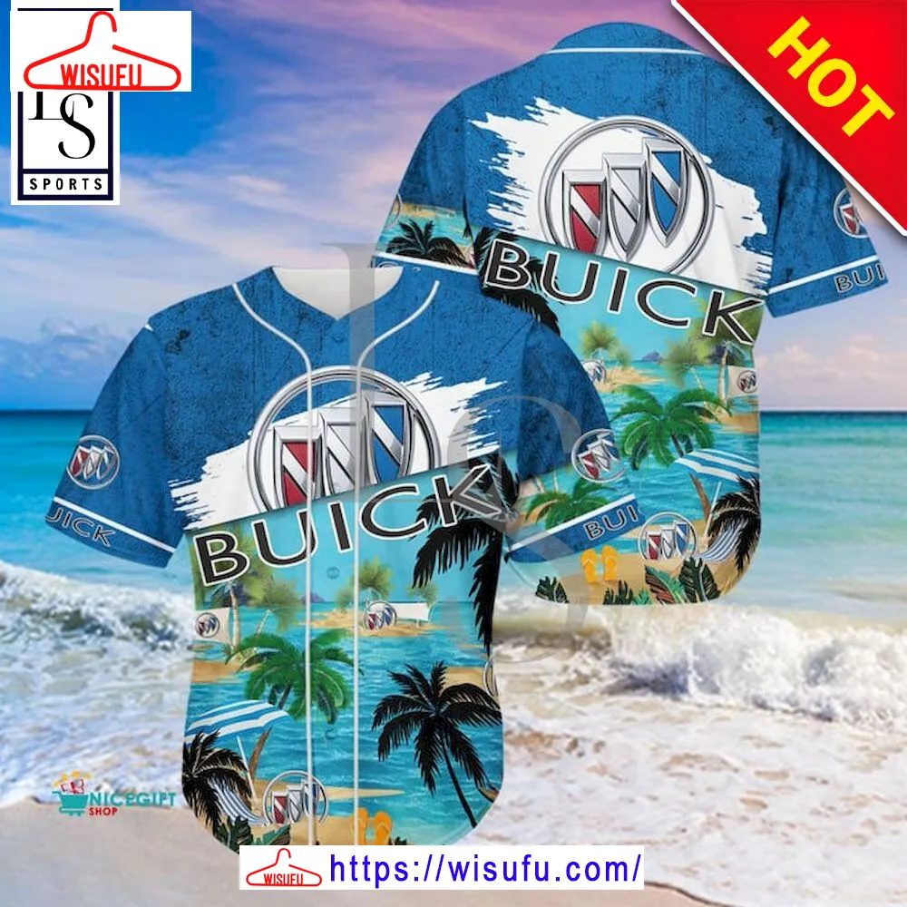 Buick Aloha Island Baseball Jersey, New Fashion Gifts