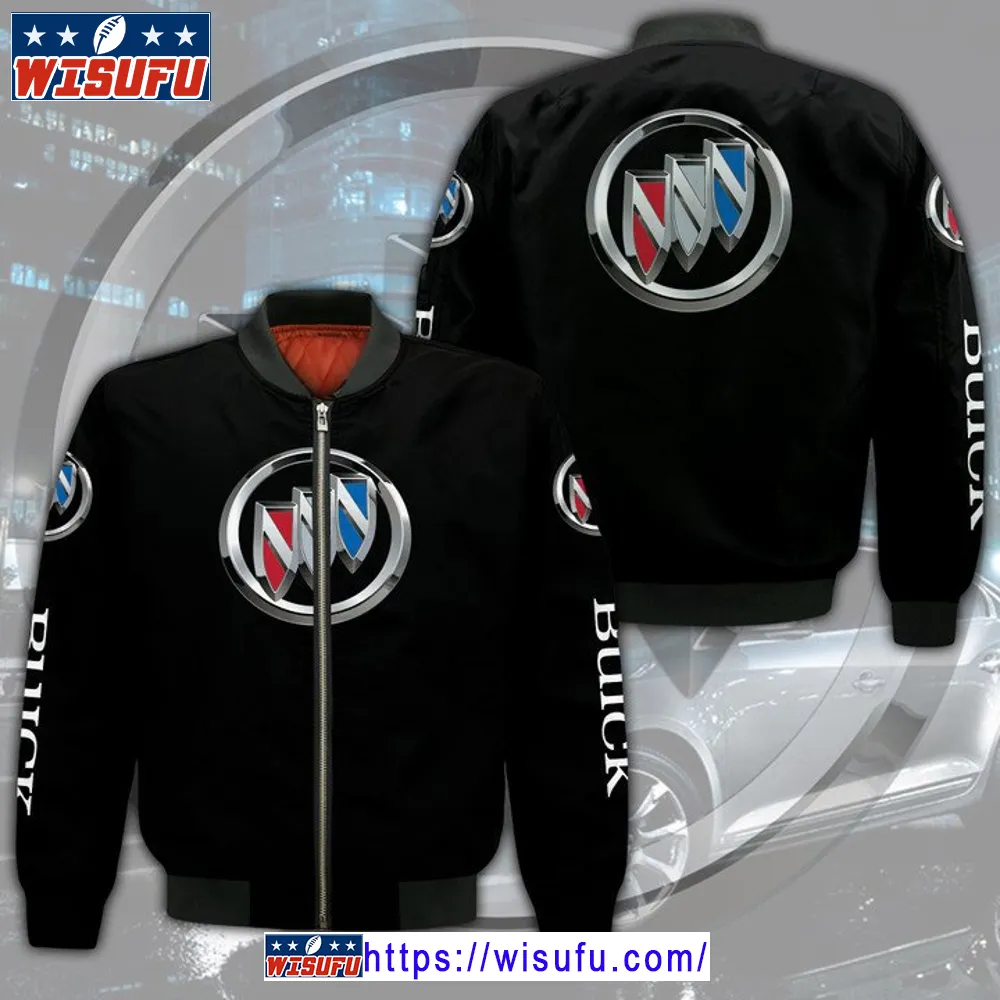 Buick Black Bomber Jacket