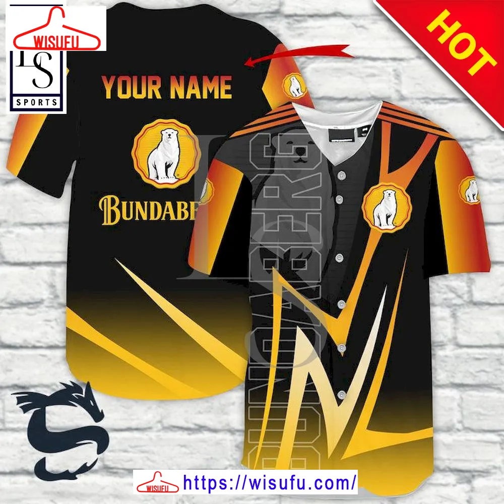 Bundaberg Esport Personalized Baseball Jersey, New Fashion Gifts