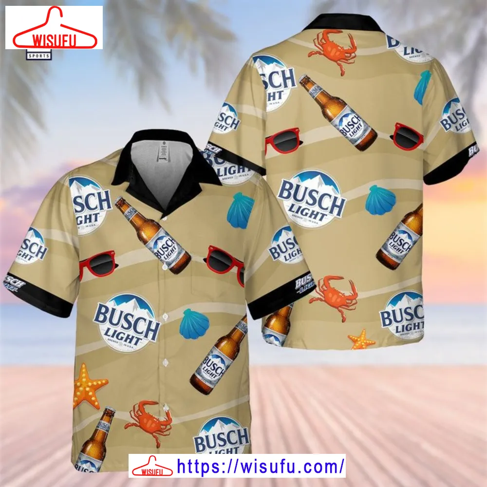 Busch Light Beach Hawaiian Shirt, New Fashion Gifts