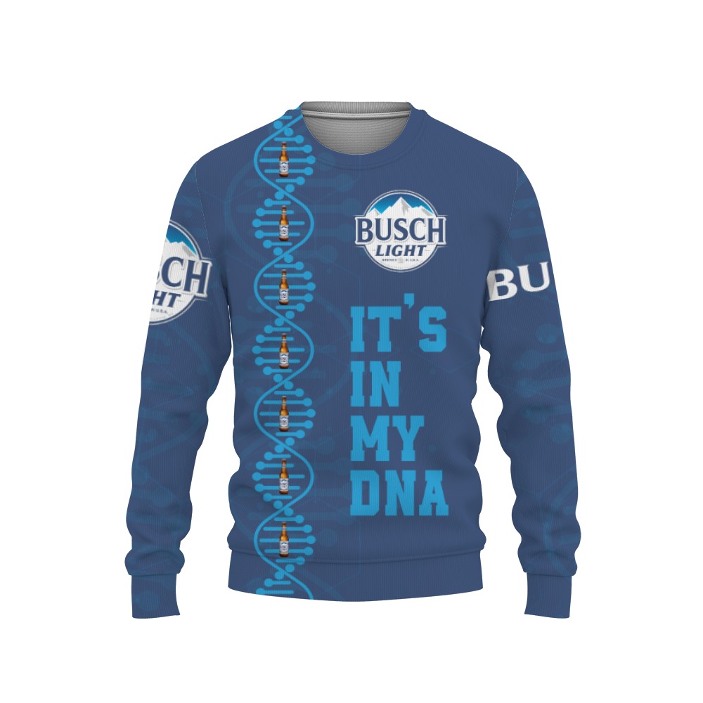 Busch Light Beers It's In My DNA-3D Sweatshirt