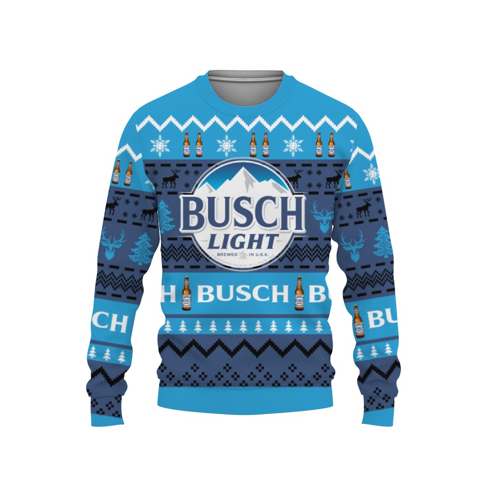Busch Light Beers Shirts Beer Vintage Logo-3D Sweatshirt