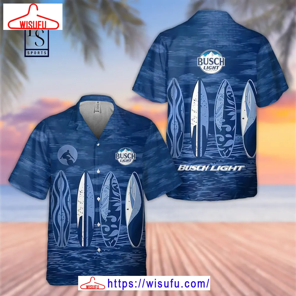 Busch Light Hawaiian Shirt, New Fashion Gifts